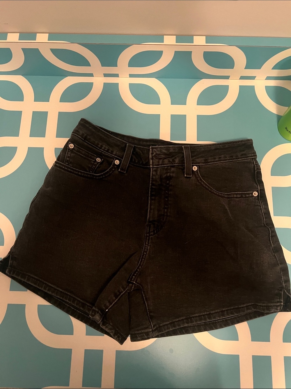 Levi's Black Denim Women’s Jean Shorts